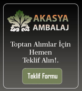 akasya ahşap ambalaj